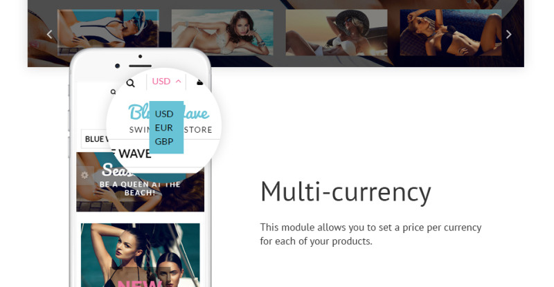 Swimwear Responsive Shopify Theme - Features Image 5