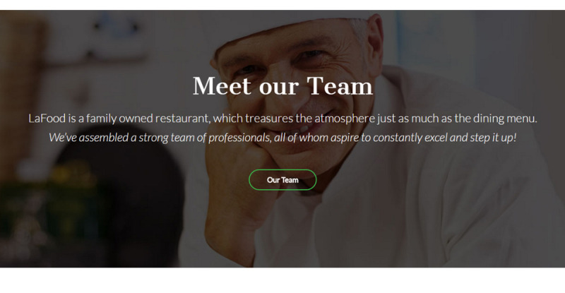 Reszponzív La Food - Italian Restaurant Responsive WordPress sablon 62451 - Képpel 18