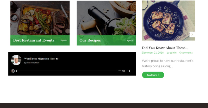 Reszponzív La Food - Italian Restaurant Responsive WordPress sablon 62451 - Képpel 19