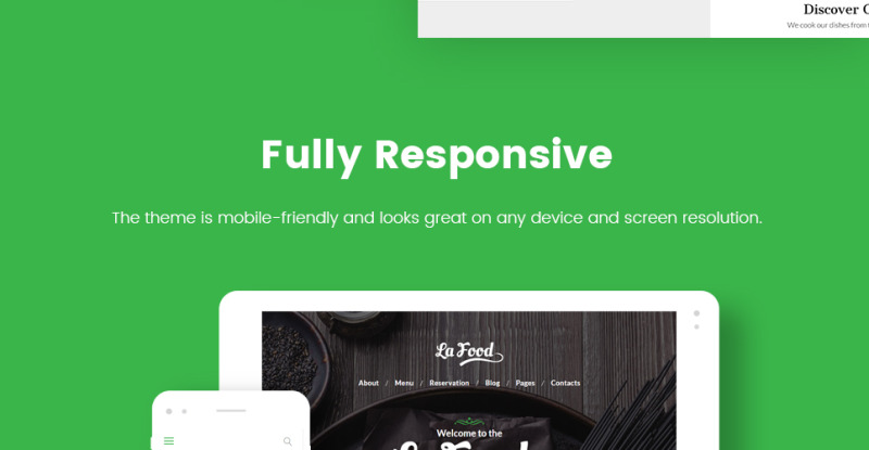 Reszponzív La Food - Italian Restaurant Responsive WordPress sablon 62451 - Képpel 22