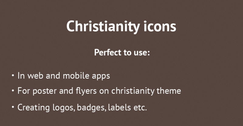 Christianity Icon Set - Features Image 1
