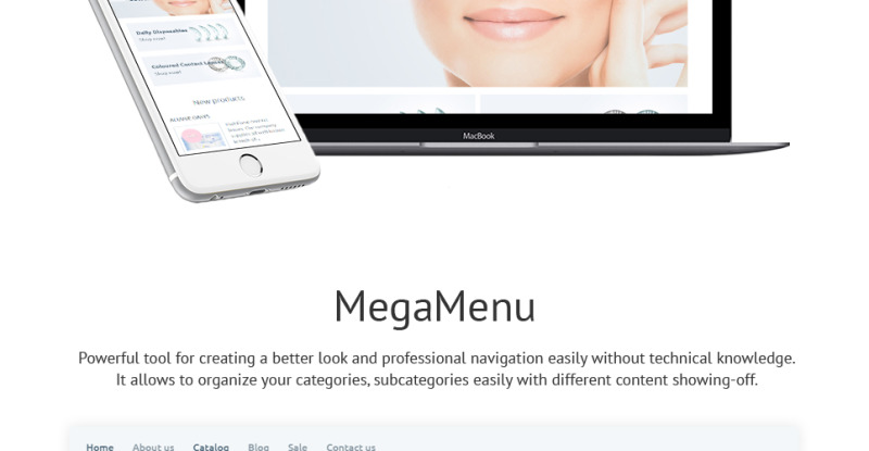 Contact Lens - Lens Store Shopify Theme - Features Image 2