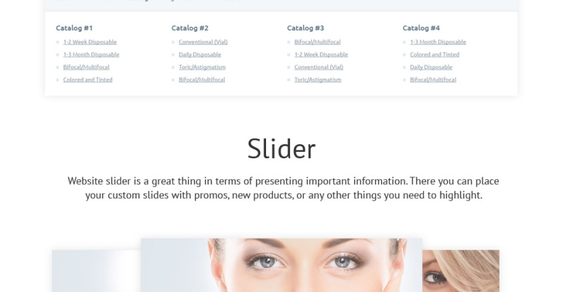Contact Lens - Lens Store Shopify Theme - Features Image 3