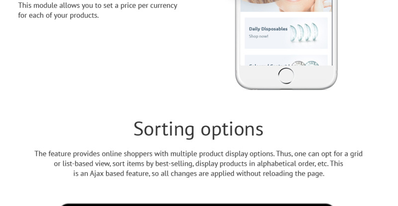 Contact Lens - Lens Store Shopify Theme - Features Image 6