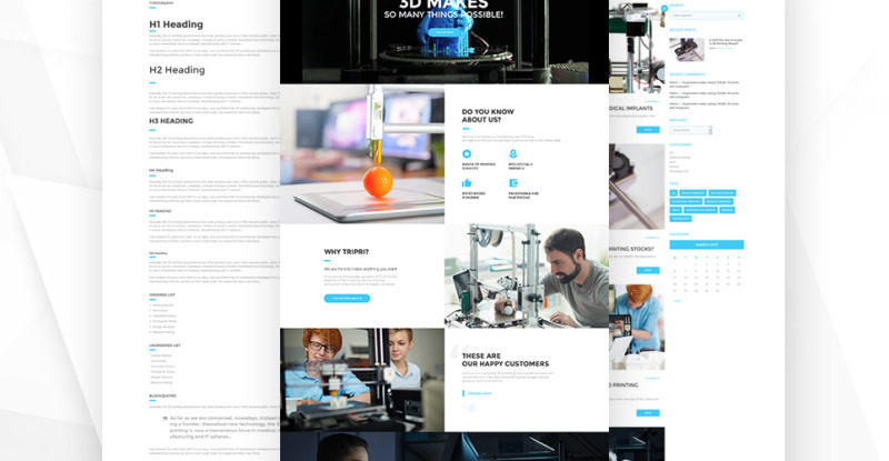 Download 3D Printing Services WordPress Theme - TemplateMonster | Premium themes & Plugins 13 3D Printing Services WordPress Theme - Features Image 13