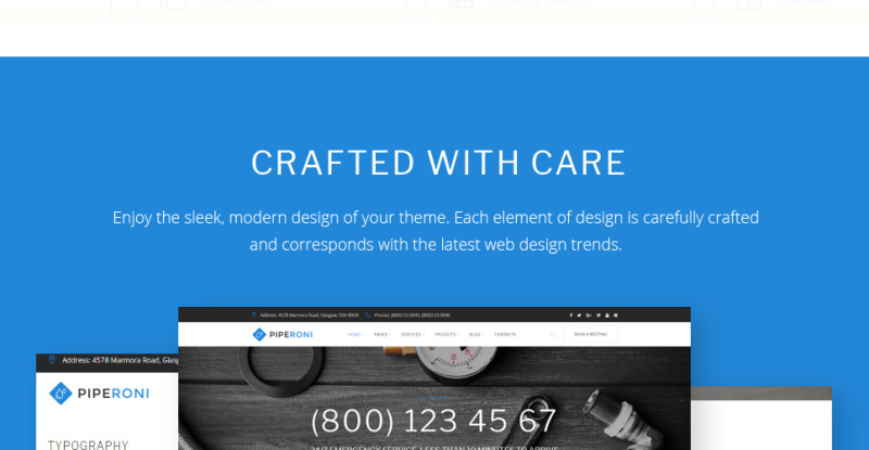 Reszponzív Plumber & Repair Services WordPress sablon 63395 - Képpel 9