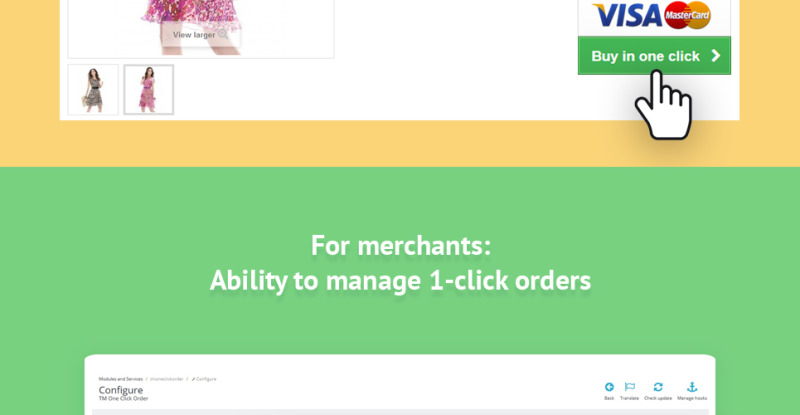 1-click order PrestaShop module - Features Image 3