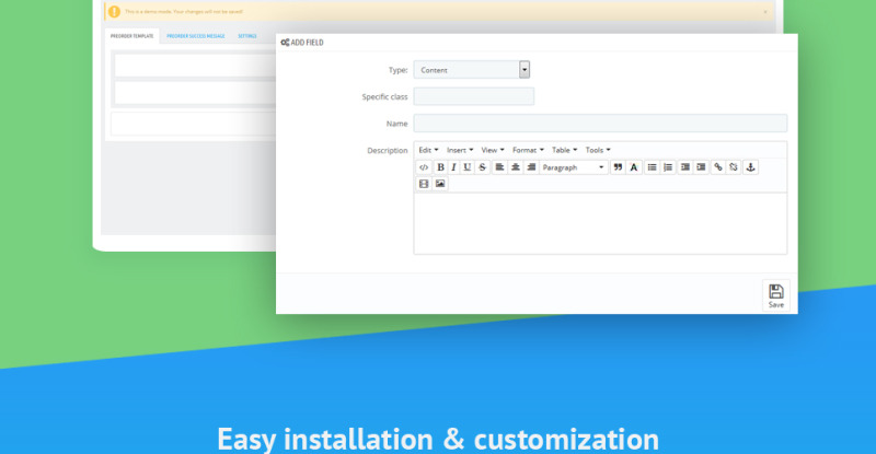 1-click order PrestaShop module - Features Image 4
