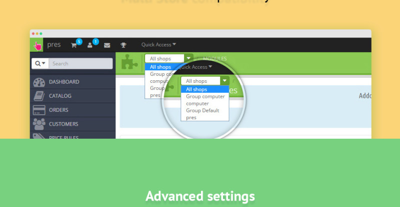 1-click order PrestaShop module - Features Image 6