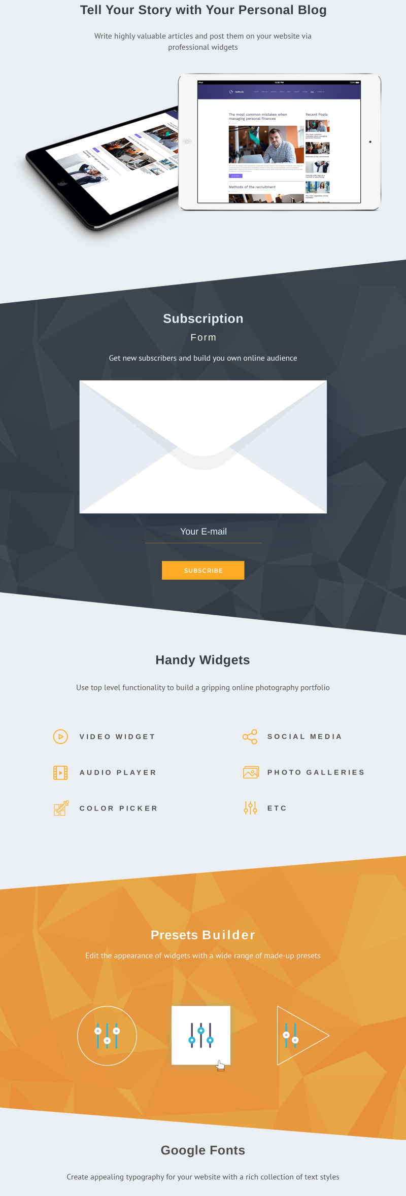 Software Company Premium Moto CMS 3 Template - Features Image 4