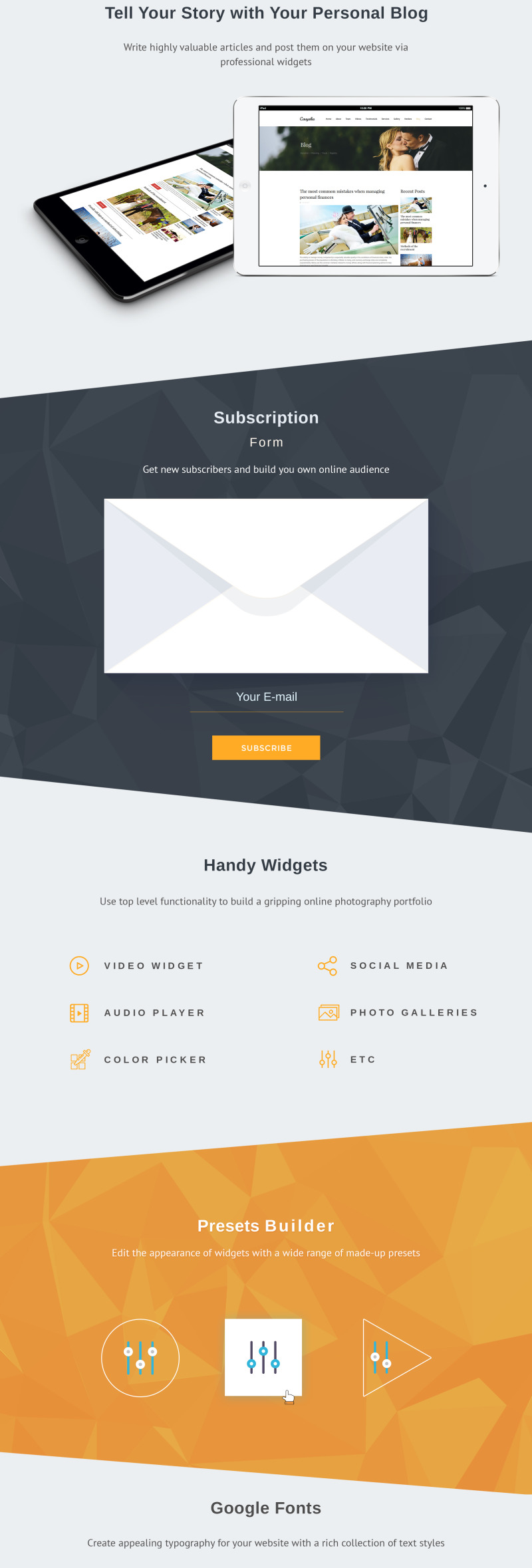 Cavyalia Moto CMS 3 Template - Features Image 4