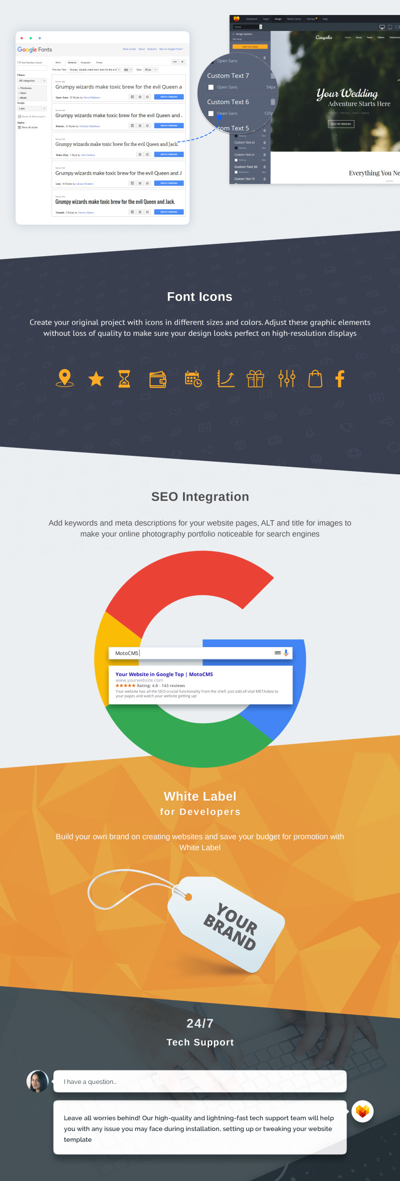 Cavyalia Moto CMS 3 Template - Features Image 5