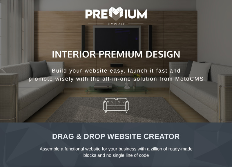 Interioni Moto CMS 3 Template - Features Image 1