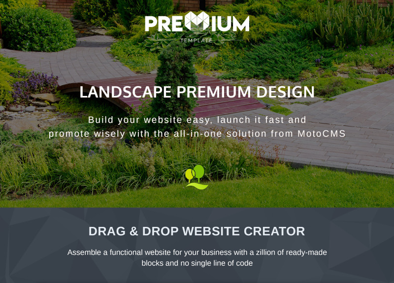 Gardenex - Premium Moto CMS 3 Template - Features Image 1