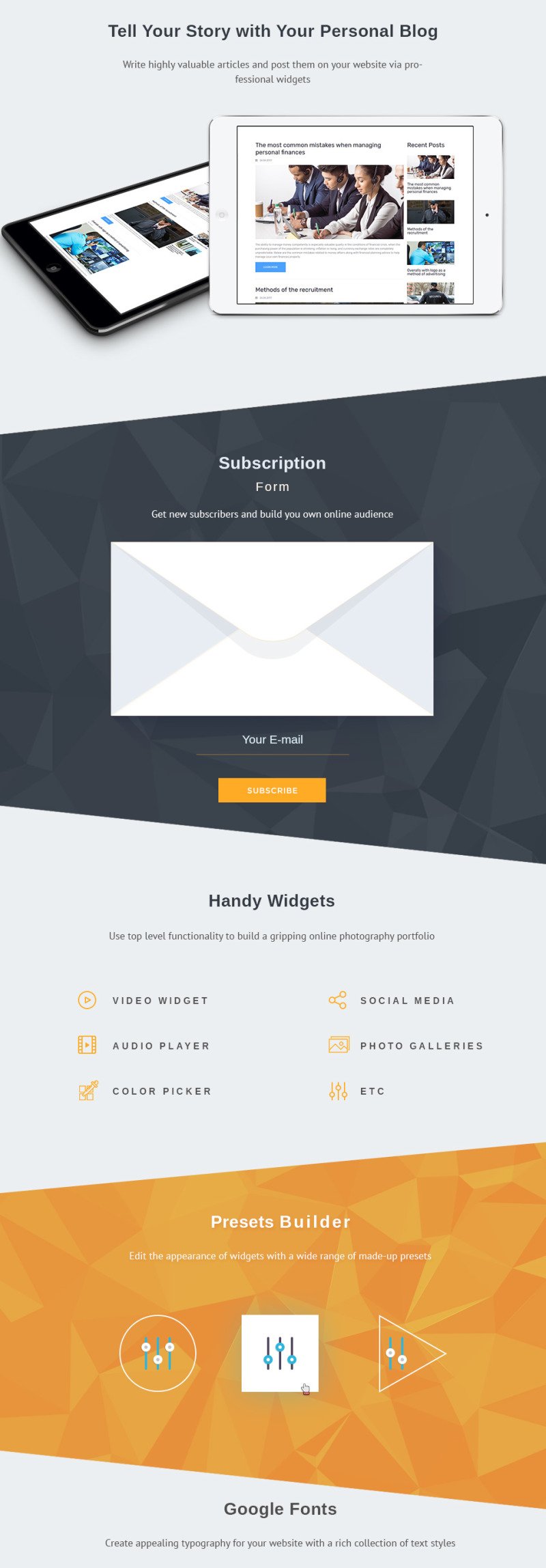 Collagon - Premium Moto CMS 3 Template - Features Image 4