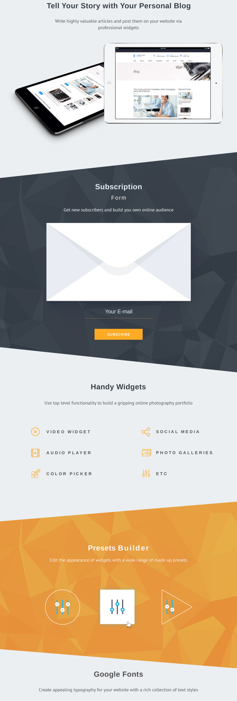 Mobilland - Mobile Repair Services Moto CMS 3 Template - Features Image 4