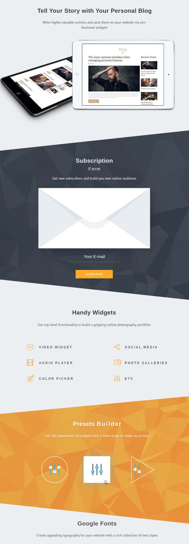 Beardy - Hair Care & Hair Styling Moto CMS 3 Template - Features Image 4