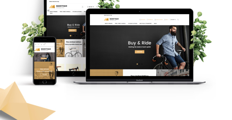 Responzivní Magento motiv Magetique - Bikes AMP #63513 - Obrázek funkce 2