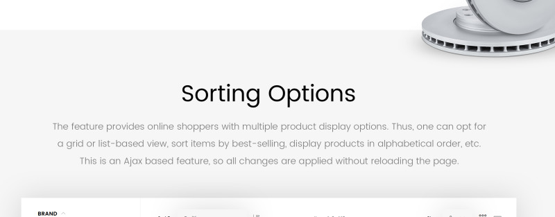 Magetique - Ricambi Magento Theme - Caratteristiche Immagine 8