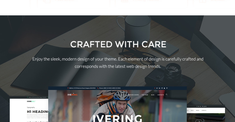 Bike Courier & Package Delivery - адаптивний WordPress шаблон №63526 - Характеристики зображення 9