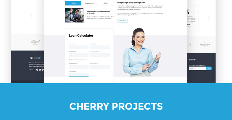 WordPress Theme namens FinExpert - Financial Advisory Company Responsive #63599 - Bildeigenschaften 3