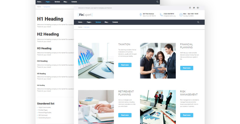 WordPress Theme namens FinExpert - Financial Advisory Company Responsive #63599 - Bildeigenschaften 6