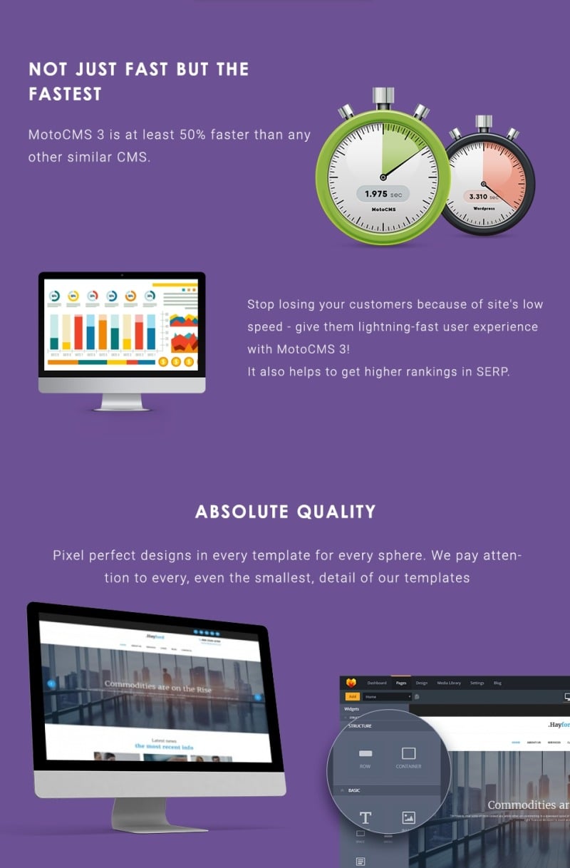 Investment Consulting Moto CMS 3 Template - Features Image 4