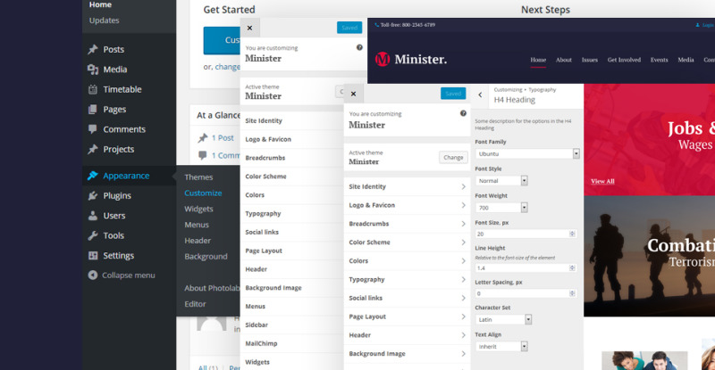 Minister - Political Candidate Responsive WordPress Theme - Features Image 16