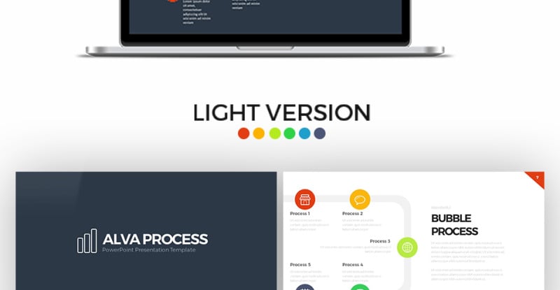Alva Process PowerPoint-Vorlage - Eigenschaften Bild 2