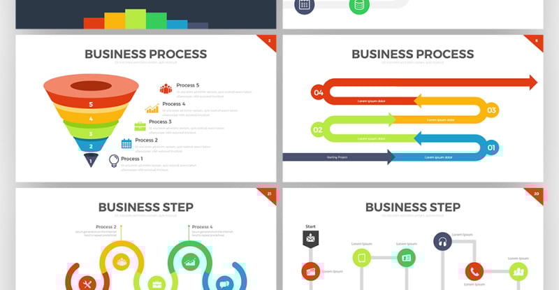 Alva Process PowerPoint-Vorlage - Eigenschaften Bild 3