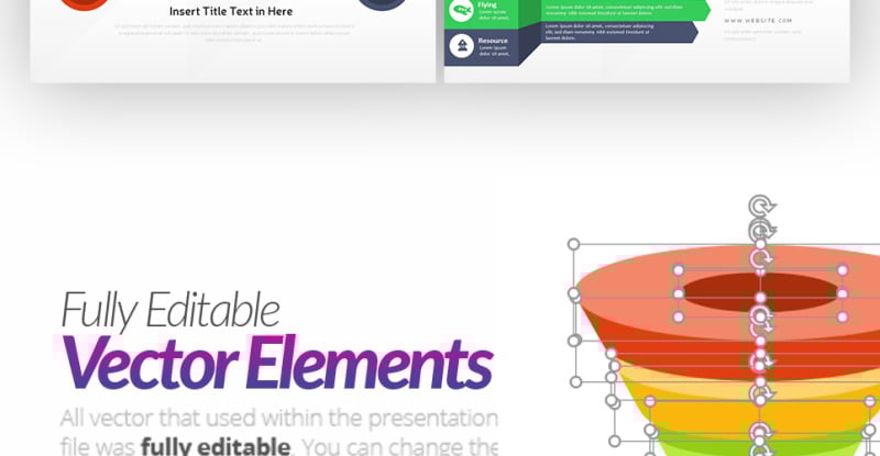 Layer Infographic PowerPoint template - Features Image 6