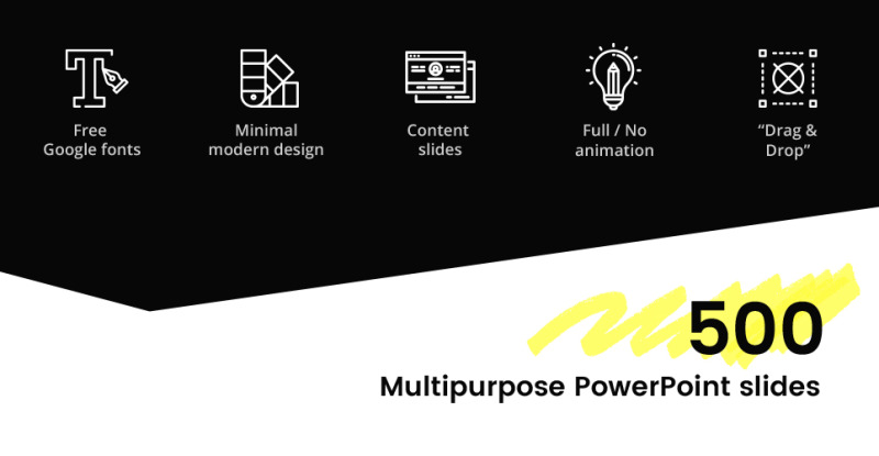 PowerPoint-Vorlage für Unternehmensberichte - Eigenschaften Bild 1