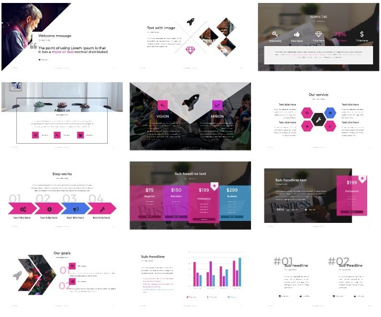 Jameela prachtig creatieve presentatie PowerPoint-sjabloon - Features Image 3