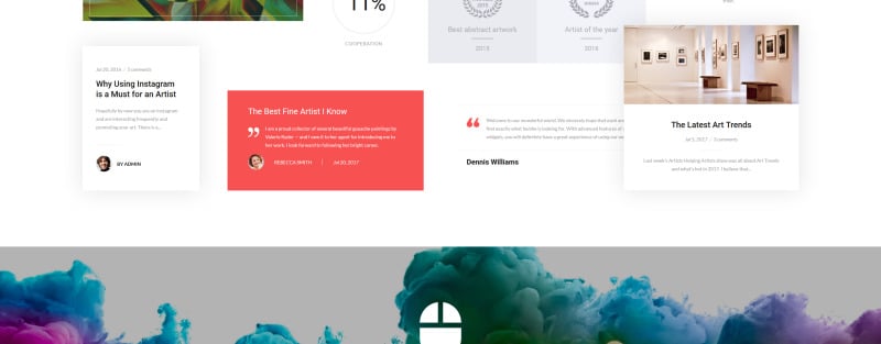 Valerie Ryler - Artist Portfolio Responsive HTML5 Website Template