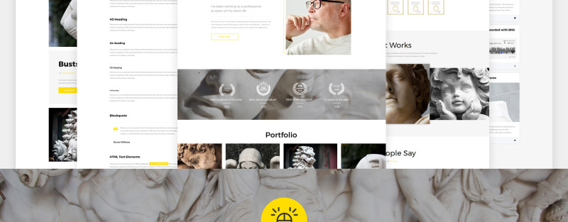 Agniart Sculptor Photo Gallery Website Template - Features Image 6