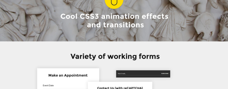 Agniart Sculptor Photo Gallery Website Template - Features Image 7