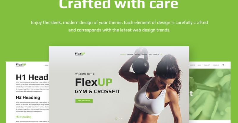 Flex Up - Crossfit WordPress theme #63992 - TemplateMonster