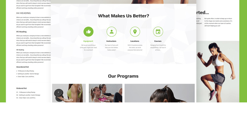 Flex Up - Crossfit WordPress theme #63992 - TemplateMonster