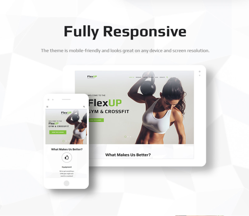 Flex Up - Crossfit WordPress theme #63992 - TemplateMonster