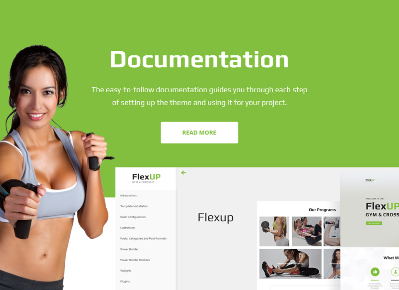 Flex Up - tema de WordPress Crossfit - TemplateMonster