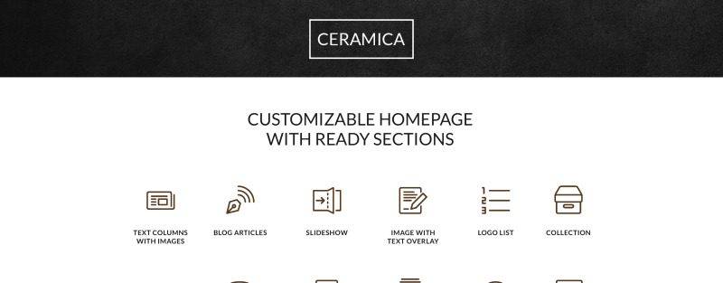 Tile Stone Responsive Shopify Theme - Features Image 1
