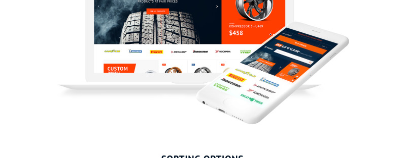 Wheels & Tires Responsive Shopify Theme - Features Image 3