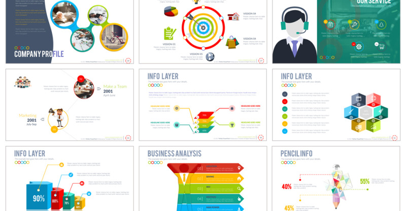 Perfect PowerPoint template - Features Image 4