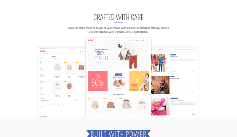TinyFit WooCommerce Theme - Features Image 1