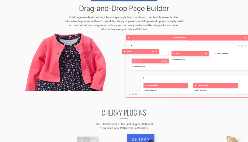 TinyFit WooCommerce Theme - Features Image 2