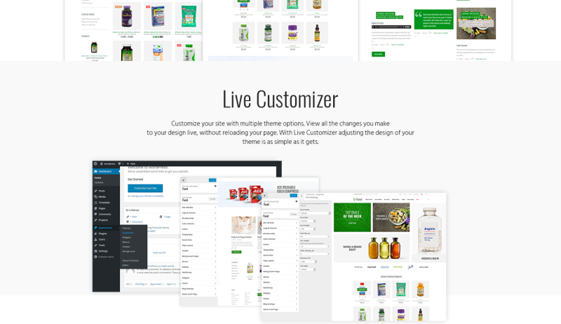 Responzivní WooCommerce motiv Pamid - Drug Store Responsive WooCommerce Theme #64146 - Obrázek funkce 6