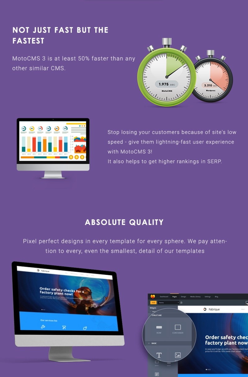 Fabrique - Industrial Web Moto CMS 3 Template - Features Image 4