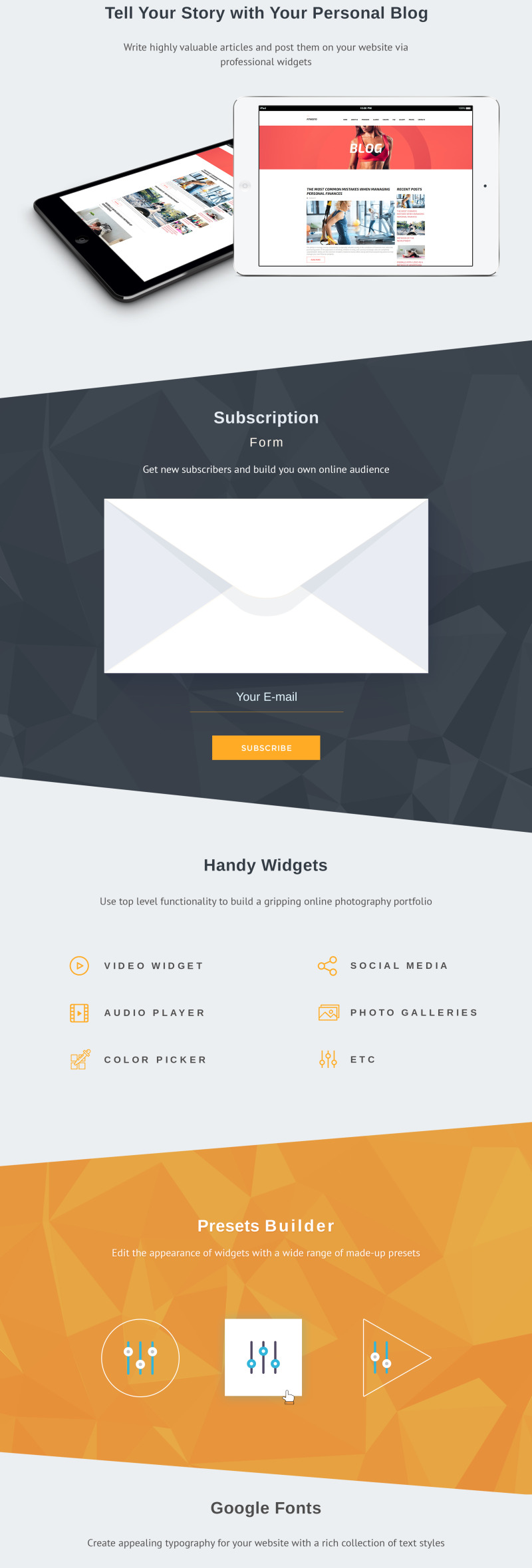 Fitnesto - Fitness & Gym Premium Moto CMS 3 Template - Features Image 4