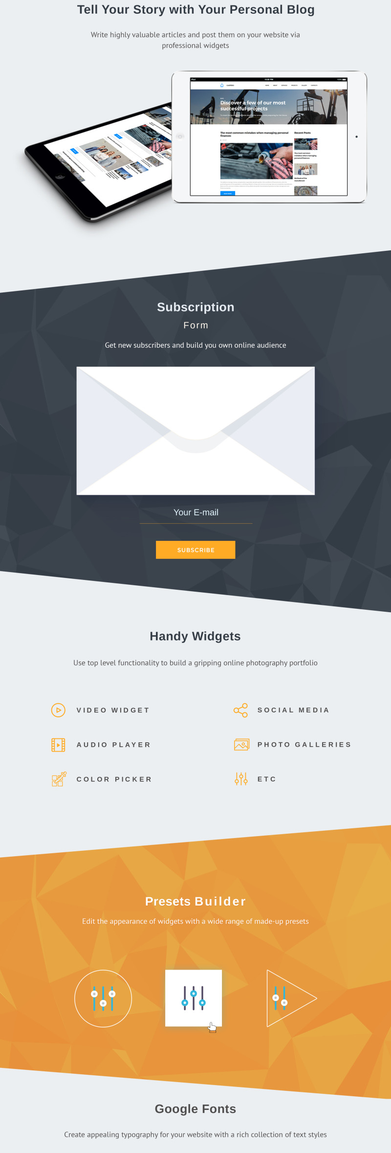 Gaspero - Oil & Gas Company Premium Moto CMS 3 Template - Features Image 4