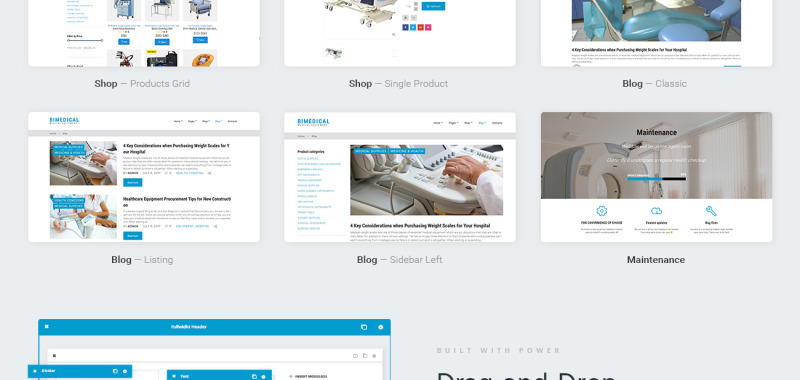 Tema WooCommerce Bimedical- Medical Equipment Responsive #64363 - Imagen de características 3